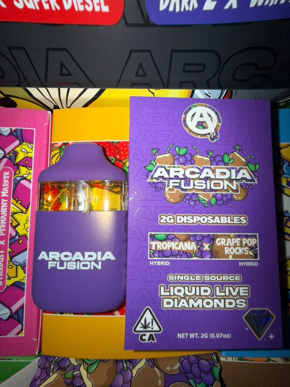 Arcadia Fusion Tropical x Grape Pop Rocks